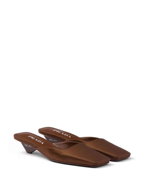 prada satin mules dupe|prada's satin shoes.